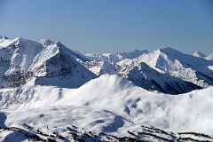 09I Simpson Ridge, Indian Peak, Quartz Hill, Octopus Mountain From Lookout Mountain At Banff Sunshine Ski Area.jpg